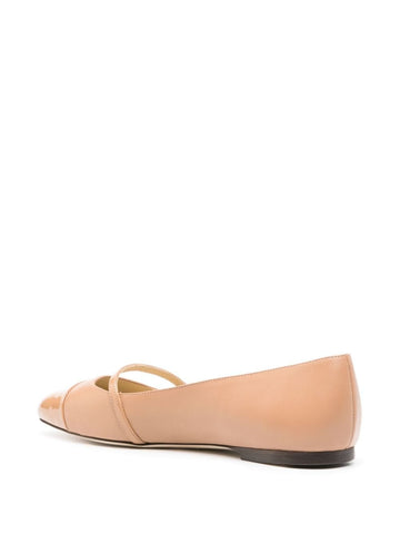 Elisa leather ballerina shoes