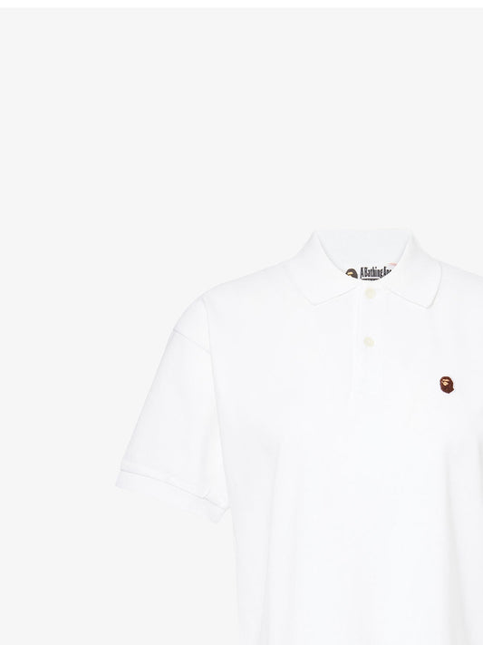 One Point Logo Cotton-Pique Polo Shirt