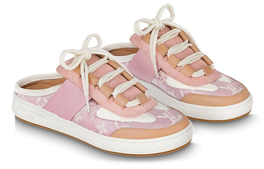 (WMNS) LOUIS VUITTON Lous Mules 'Pink Monogram' 1ABZXE