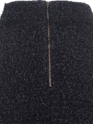 Midi sheath skirt