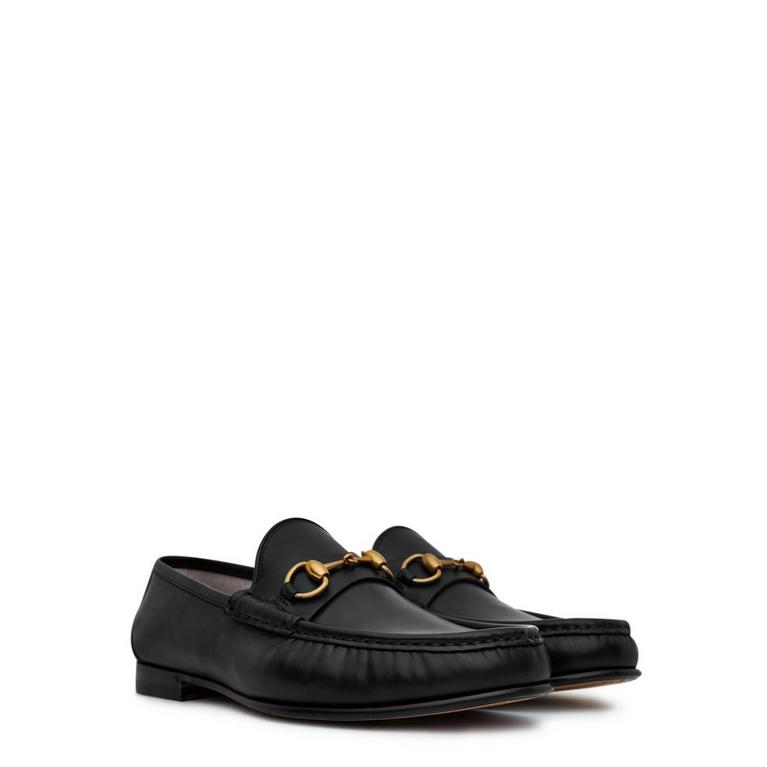 Men's Horsebit Leather Roos Loafers