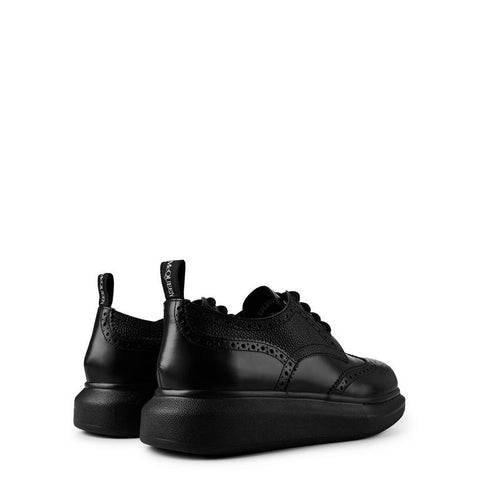 Logo Print Derby Shoes