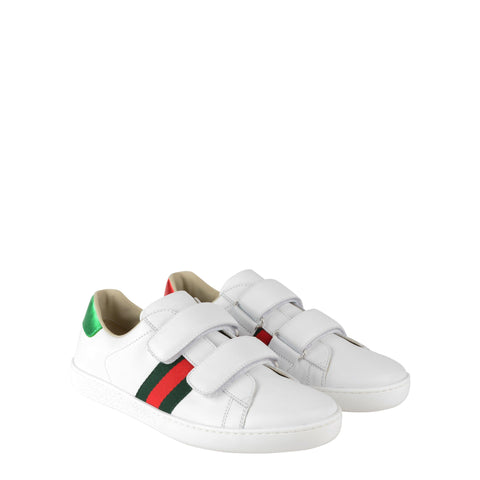 Juniors' Ace Leather Trainers