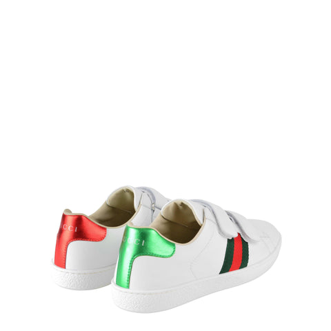 Juniors' Ace Leather Trainers