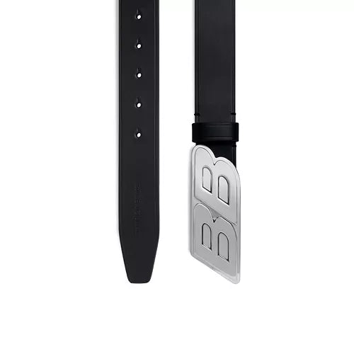 Balenciaga Moto Logo Belt