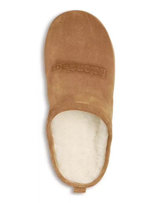 Balenciaga Men's Alaska Faux Shearling Slippers