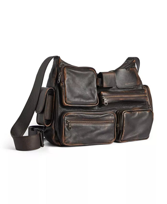 Balenciaga Superbusy Messenger Bag Used Effect