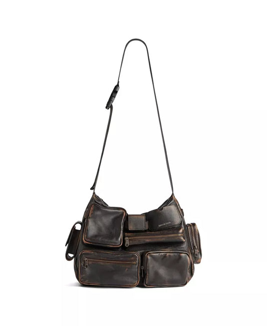 Balenciaga Superbusy Messenger Bag Used Effect