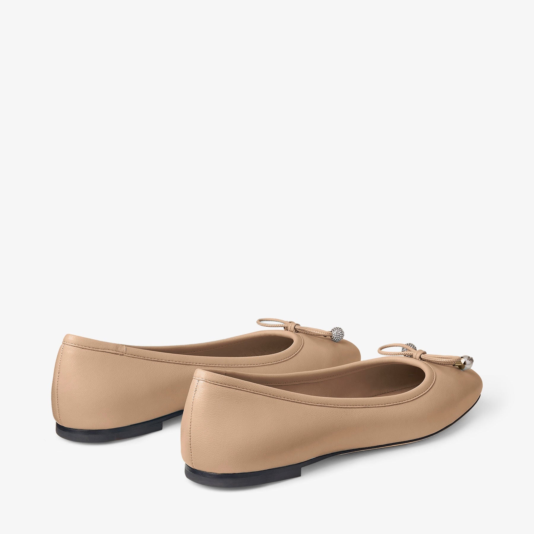 Elme Flat Biscuit Nappa Leather Flats
