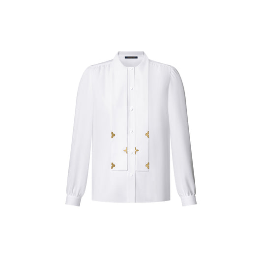 LV Night Lavaliere Blouse