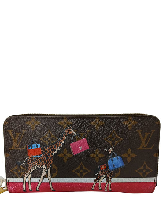 Louis Vuitton Limited Edition Monogram Illustre Zippy Wallet (Authentic Pre-Loved)