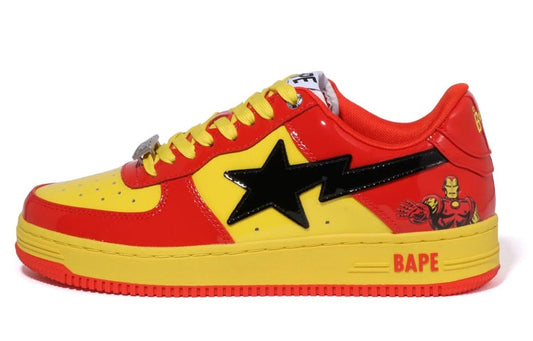 (WMNS) A BATHING APE x Marvel Bape Sta 'Red Yellow Black' 1I73-291-902