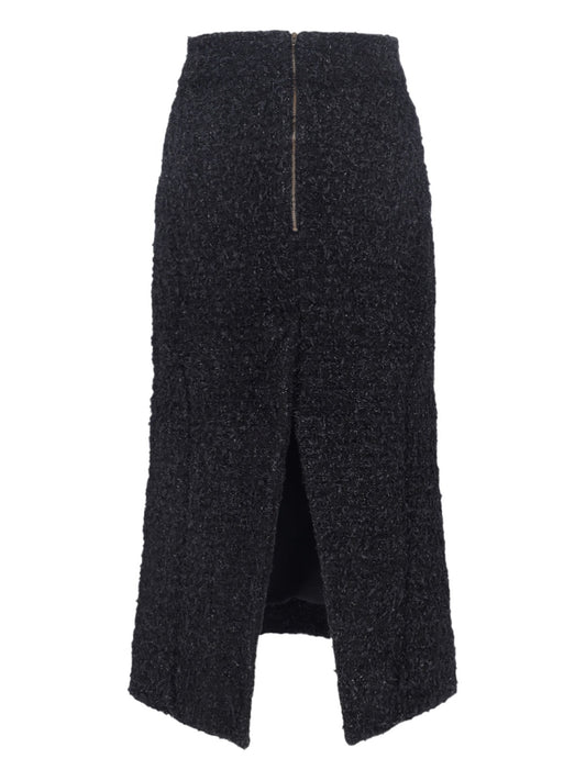 Midi sheath skirt