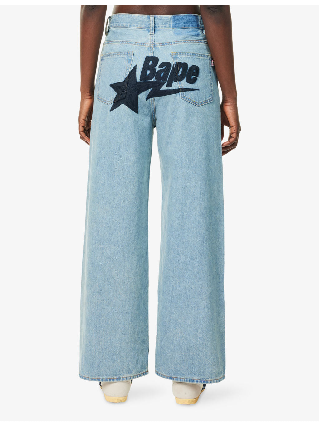 Baggy Straight-Leg Denim Jeans