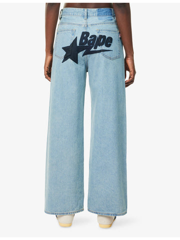 Baggy Straight-Leg Denim Jeans