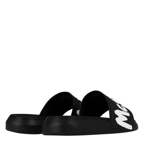 Alexander McQueen Graffiti Sliders