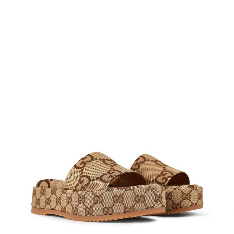 Platform Slide Sandals