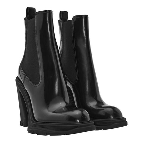Alexander McQueen Tread Heeled Boots