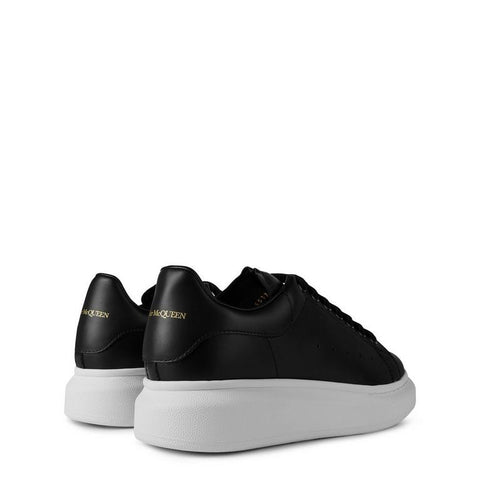 Women's Logo Print Leather Oversized Trainers