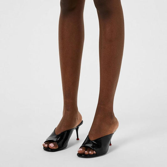 Alexander McQueen Leather Mules