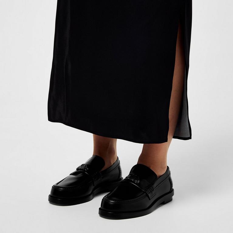 Seal-Plaque Loafers