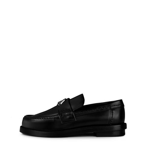 Seal-Plaque Loafers