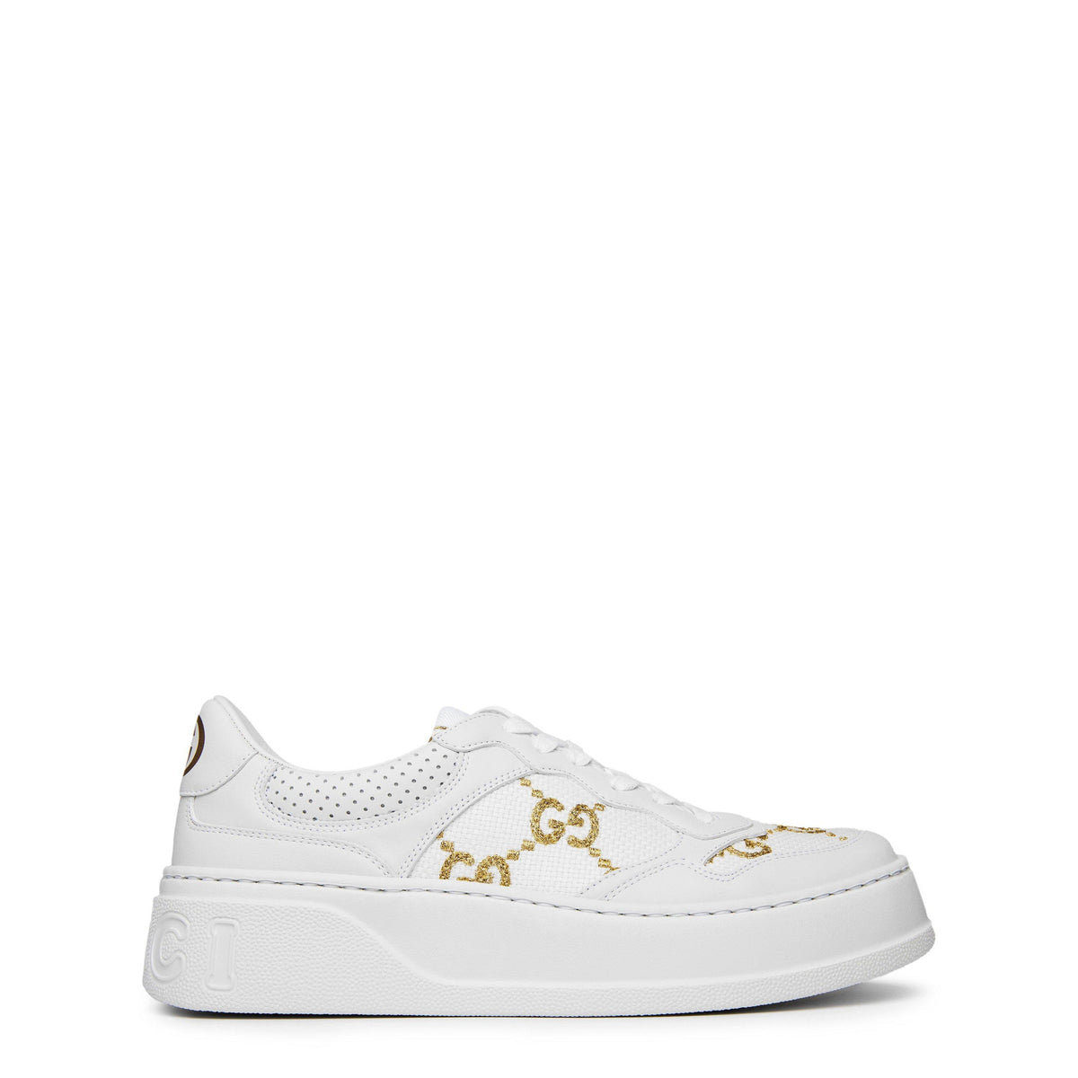 Women's GG Leather Trainers
