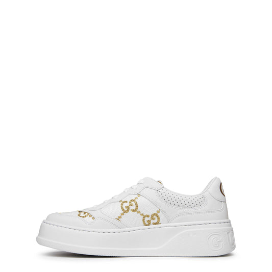 Women's GG Leather Trainers
