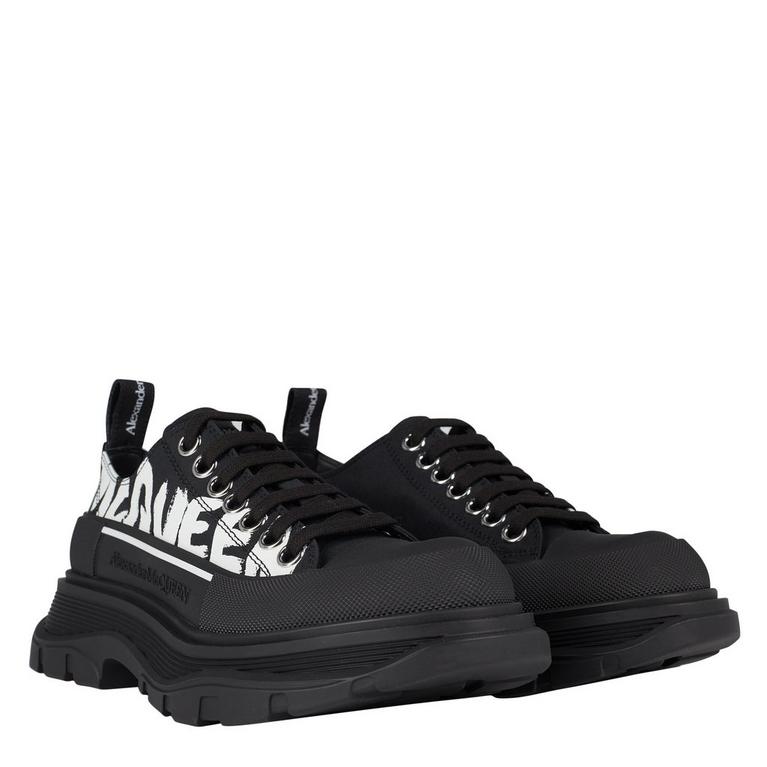 Alexander McQueen Tread Graffiti Low Trainers