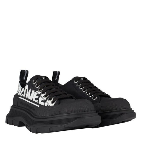 Alexander McQueen Tread Graffiti Low Trainers