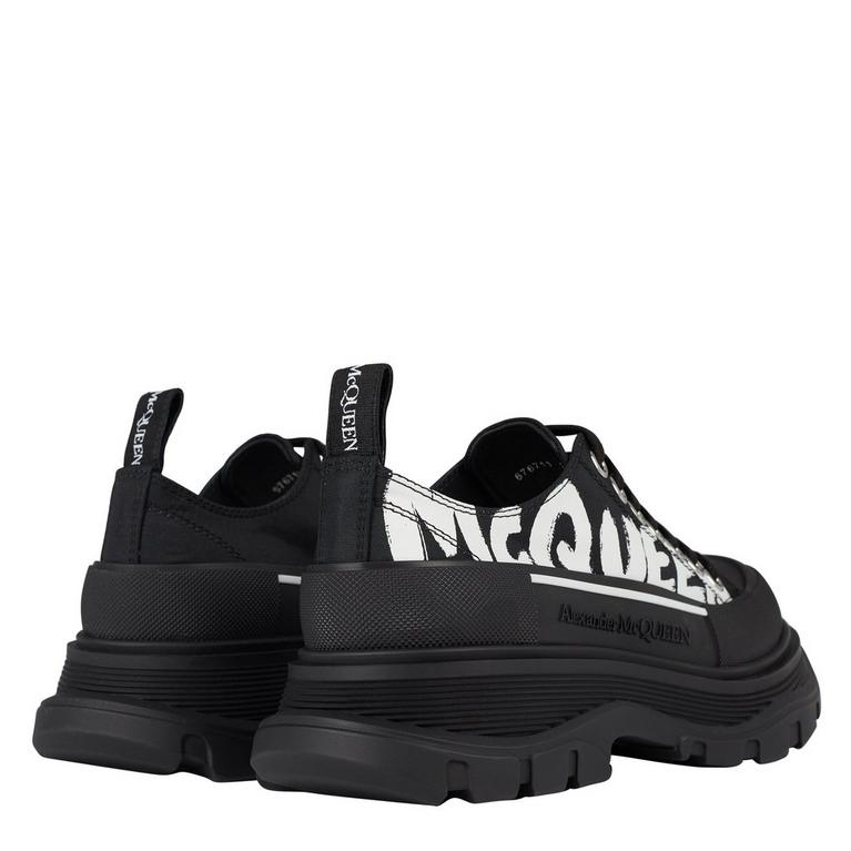 Alexander McQueen Tread Graffiti Low Trainers