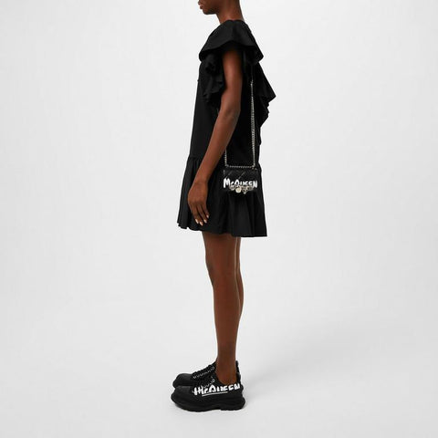 Alexander McQueen Tread Graffiti Low Trainers