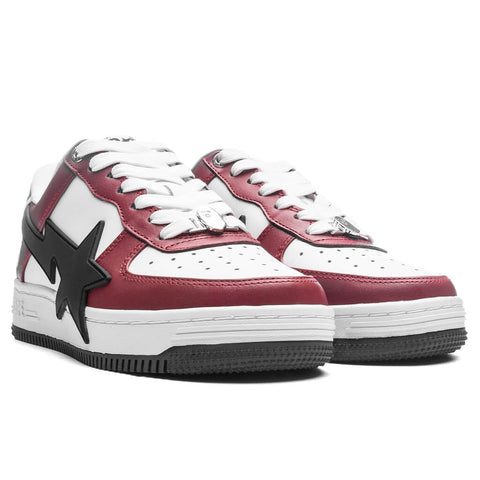 WOMEN'S BAPE STA OS #2 - BURGUNDY/BLACK