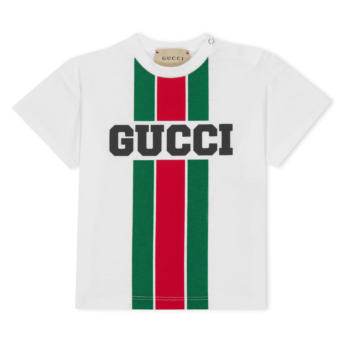 Logo Cotton Print T-Shirt Babies