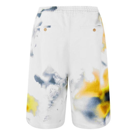 Obscured Flower Printed Shorts