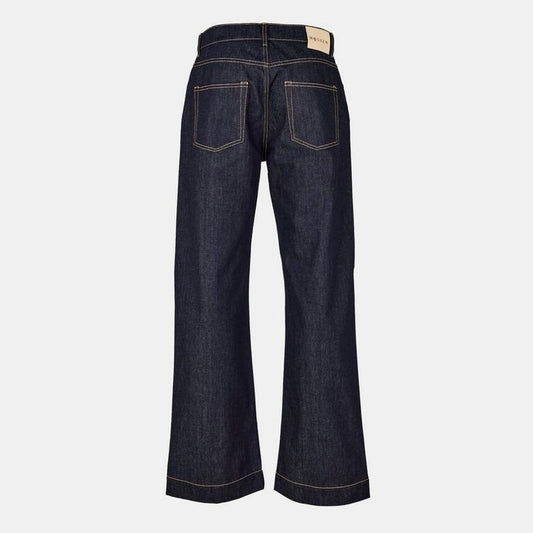 Wide Leg Denim Jeans
