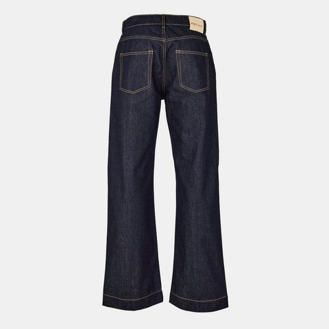 Wide Leg Denim Jeans