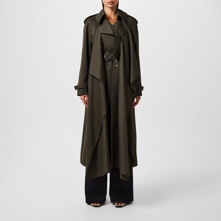 Layered Trench Coat