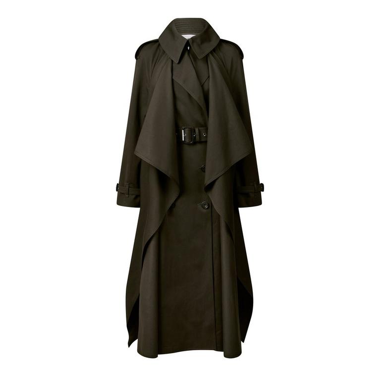 Layered Trench Coat