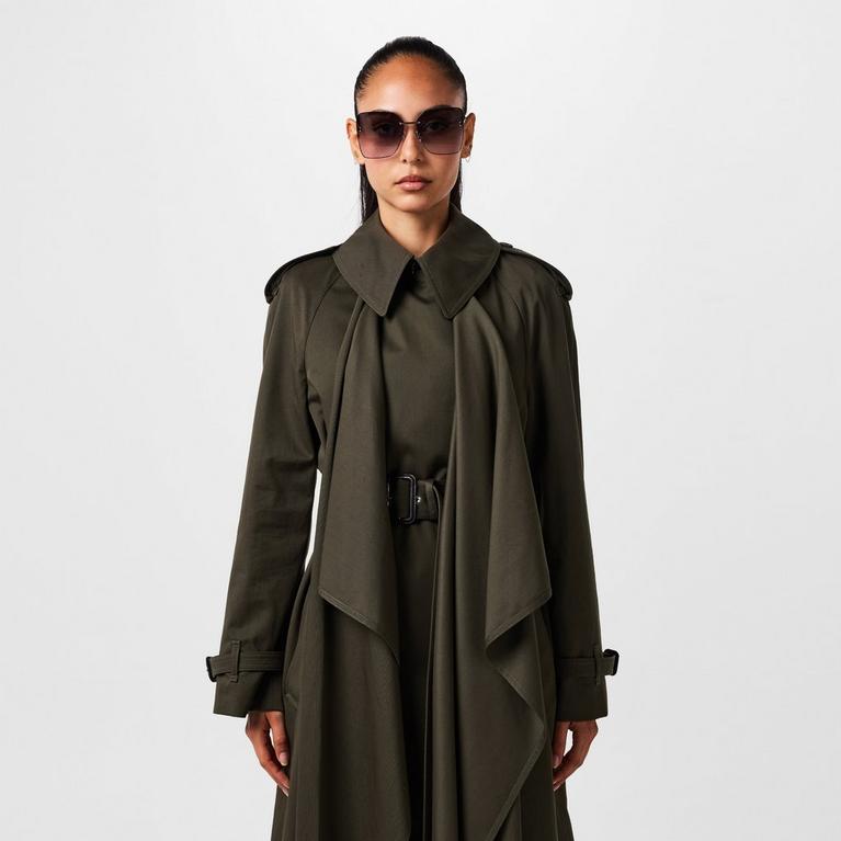 Layered Trench Coat