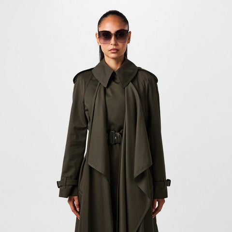 Layered Trench Coat