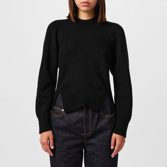 Cashmere-Blend Knit Sweater