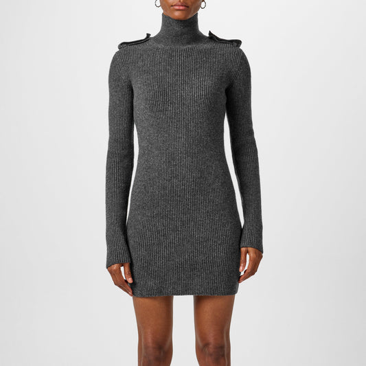 Ribbed Mini Dress