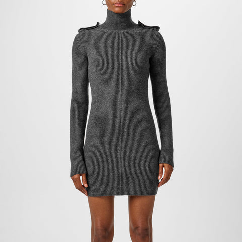 Ribbed Mini Dress