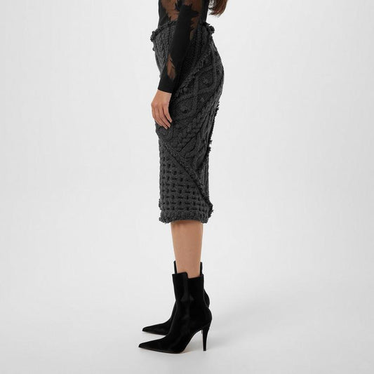 Knit Midi Skirt
