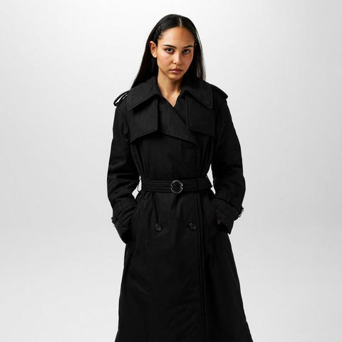 Double-Breasted Trench Coat