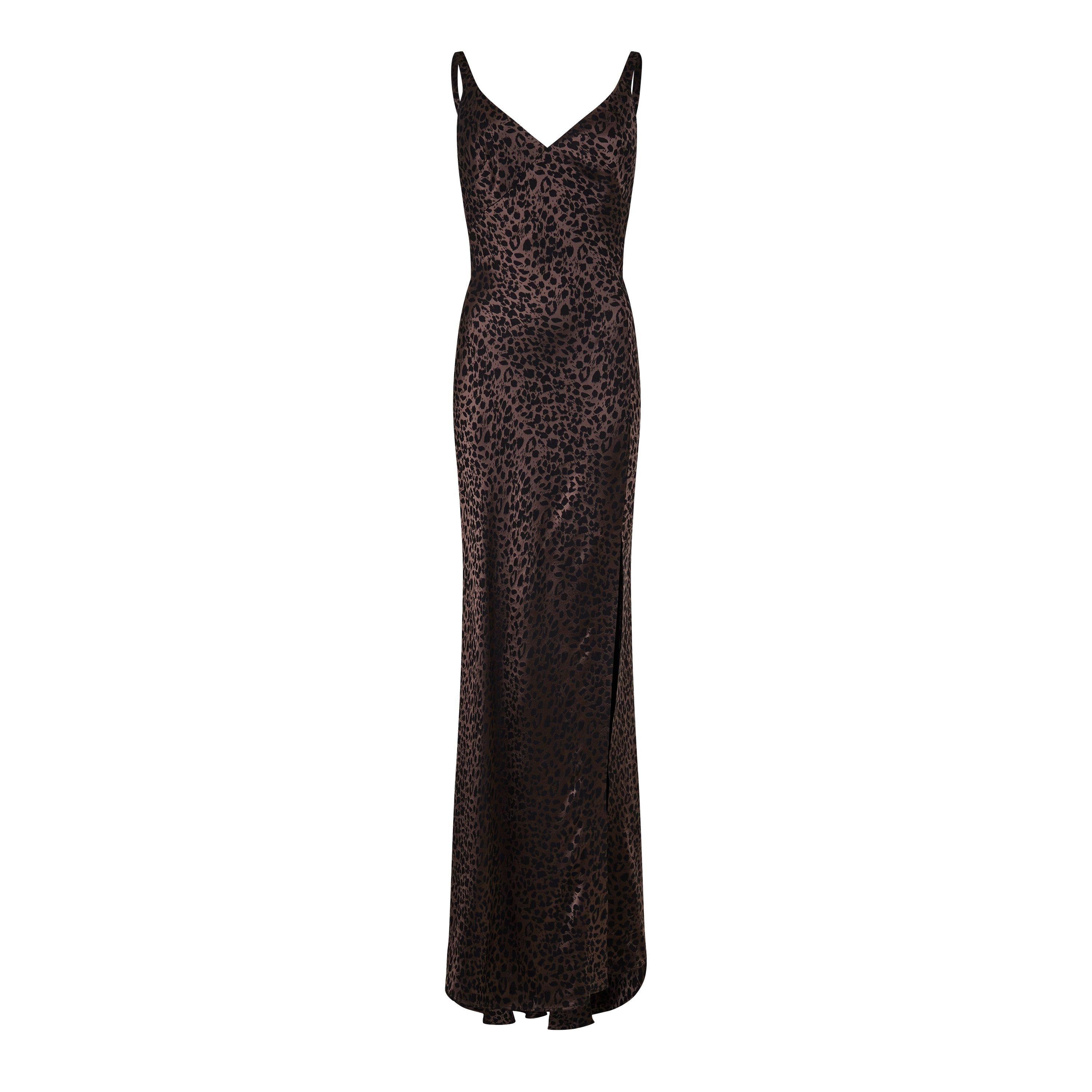 Leopard Slip Dress
