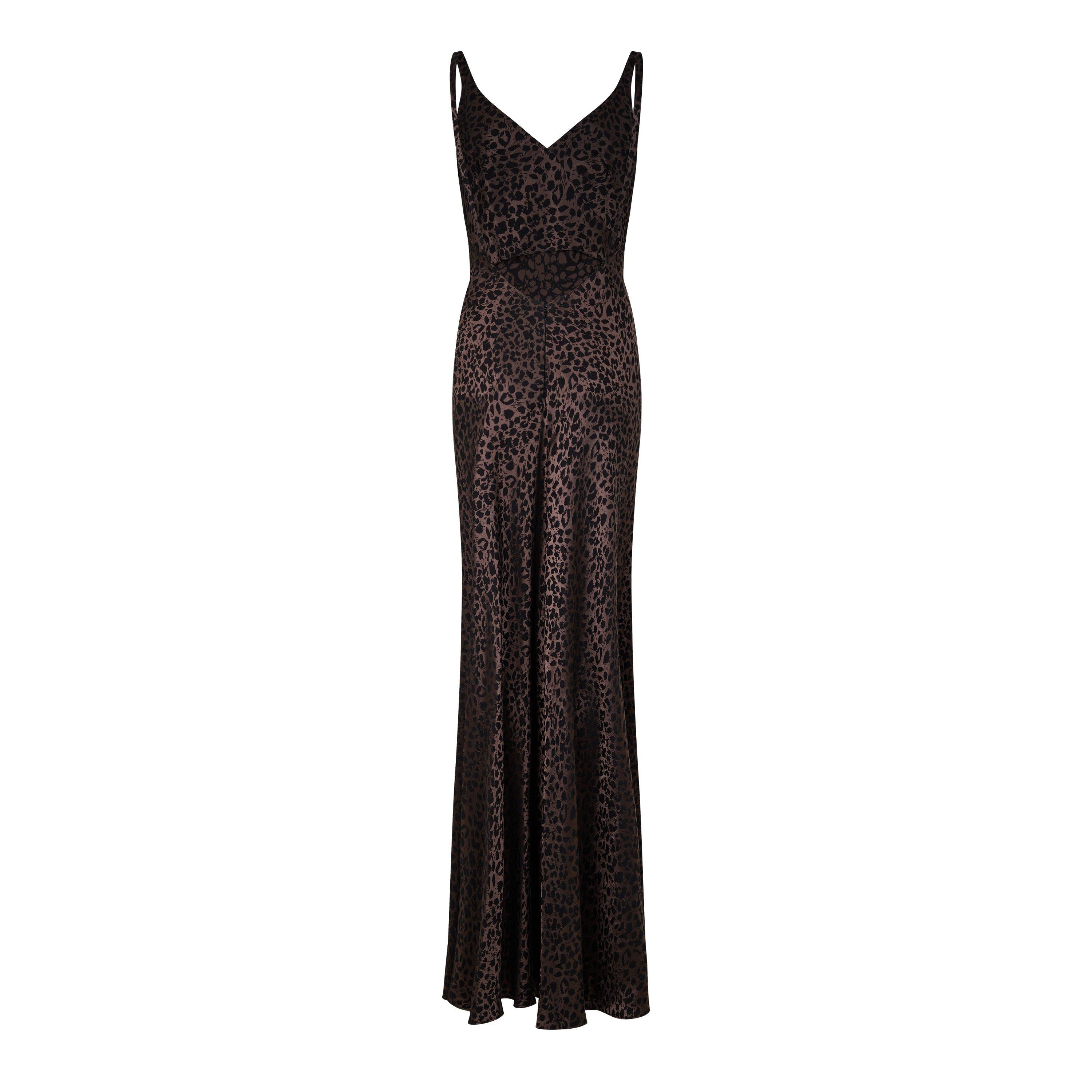 Leopard Slip Dress