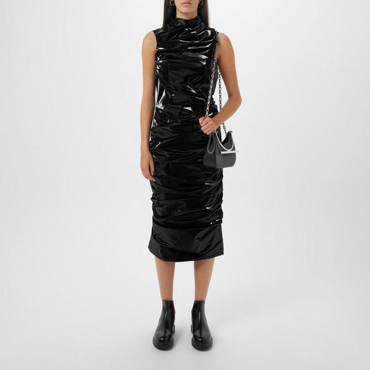 Evening Draped Midi Dress