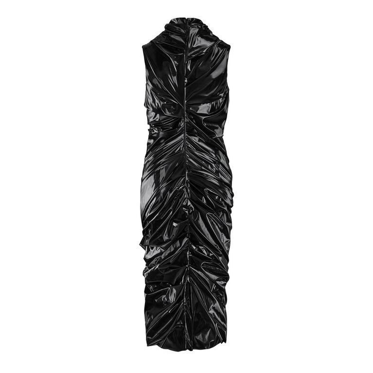 Evening Draped Midi Dress